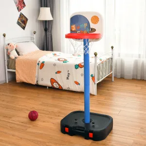 2 in 1 Adjustable Kids Basketball Hoop Set