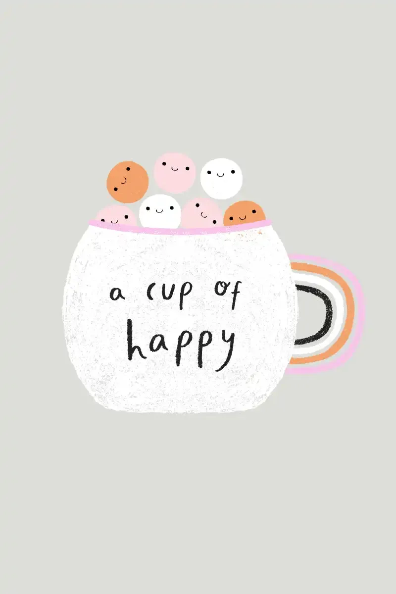 A Cup Of Happy Wall Art