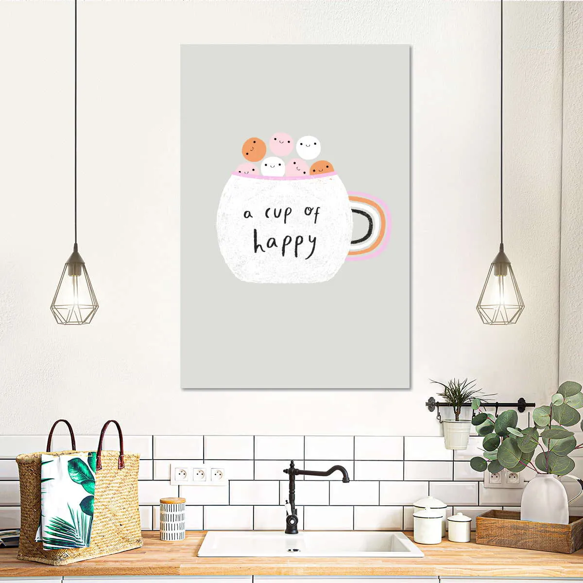 A Cup Of Happy Wall Art