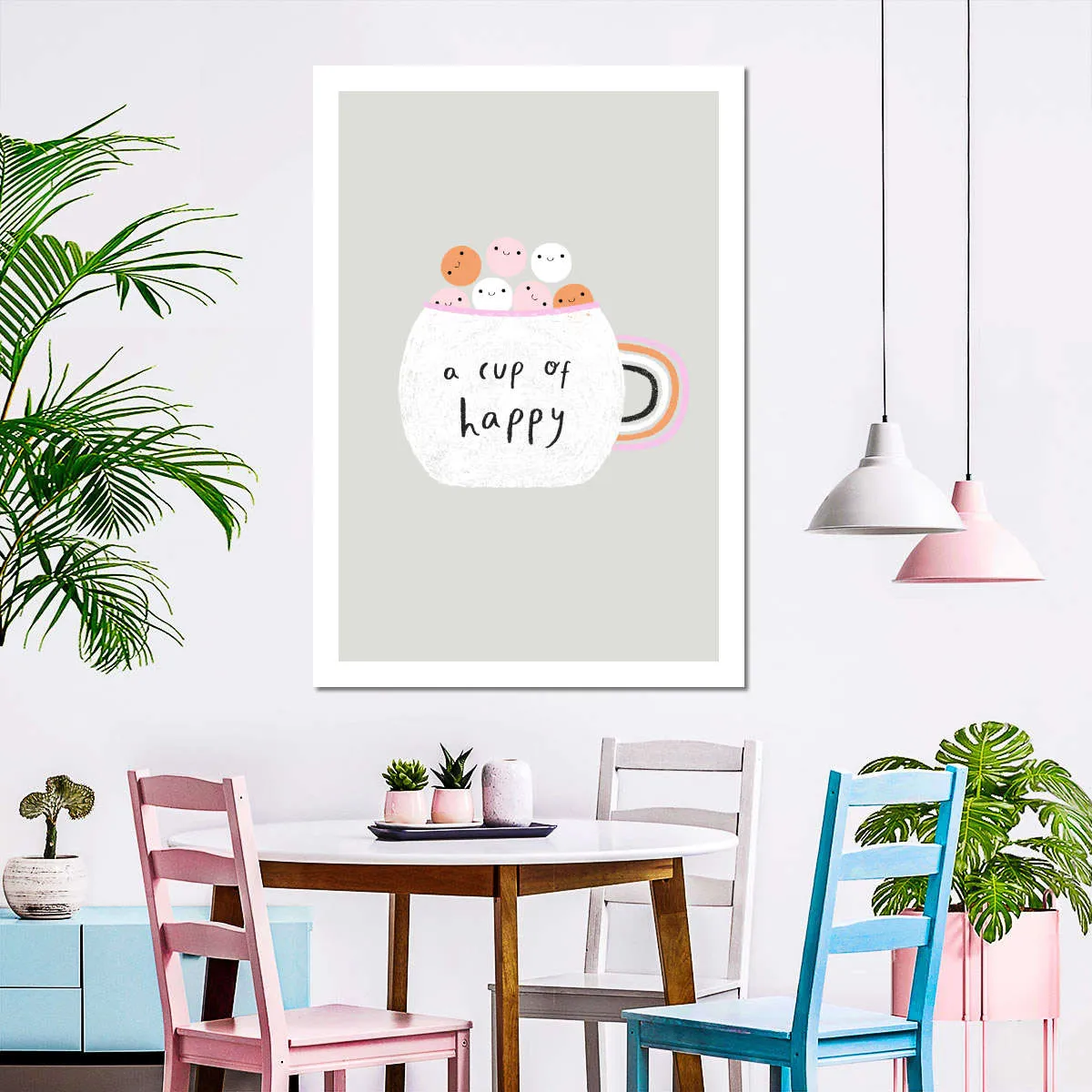 A Cup Of Happy Wall Art