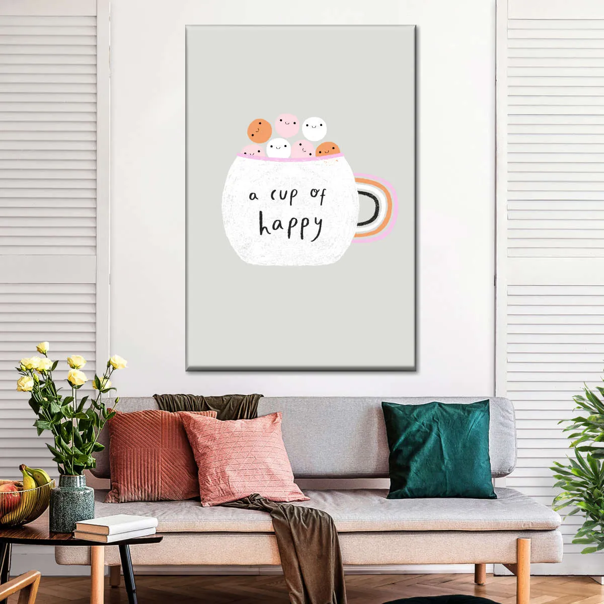 A Cup Of Happy Wall Art