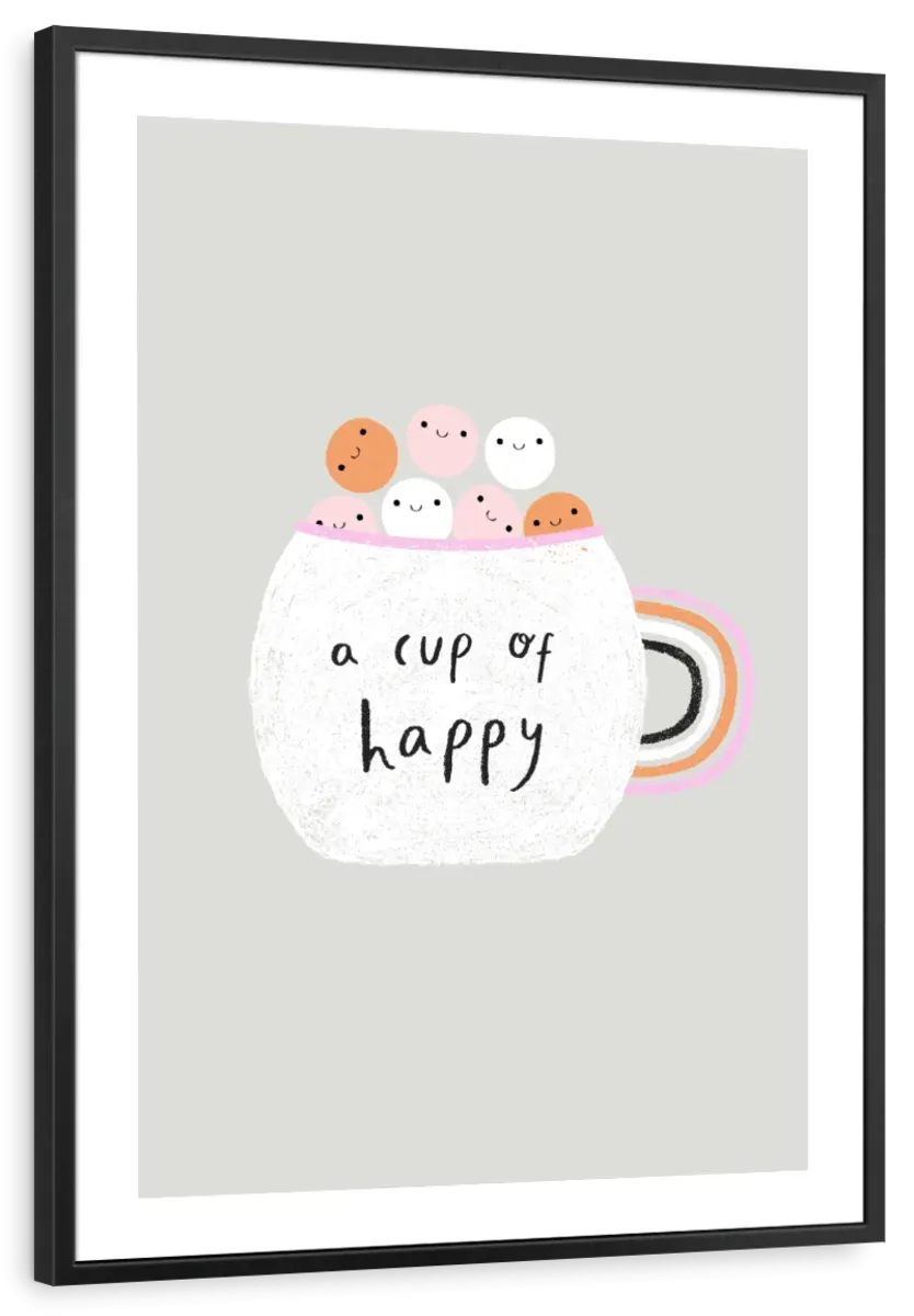 A Cup Of Happy Wall Art