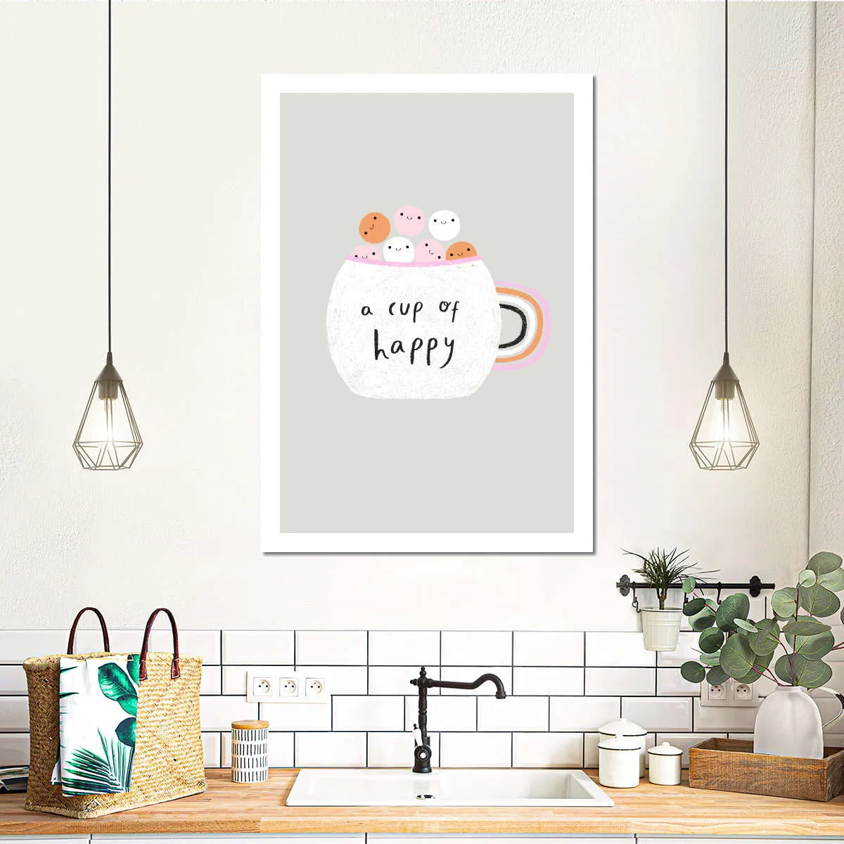 A Cup Of Happy Wall Art