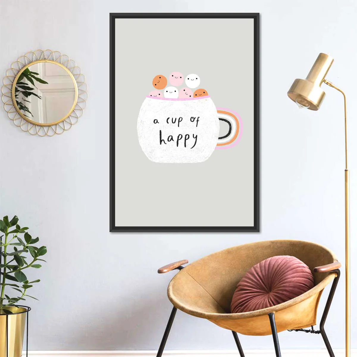 A Cup Of Happy Wall Art