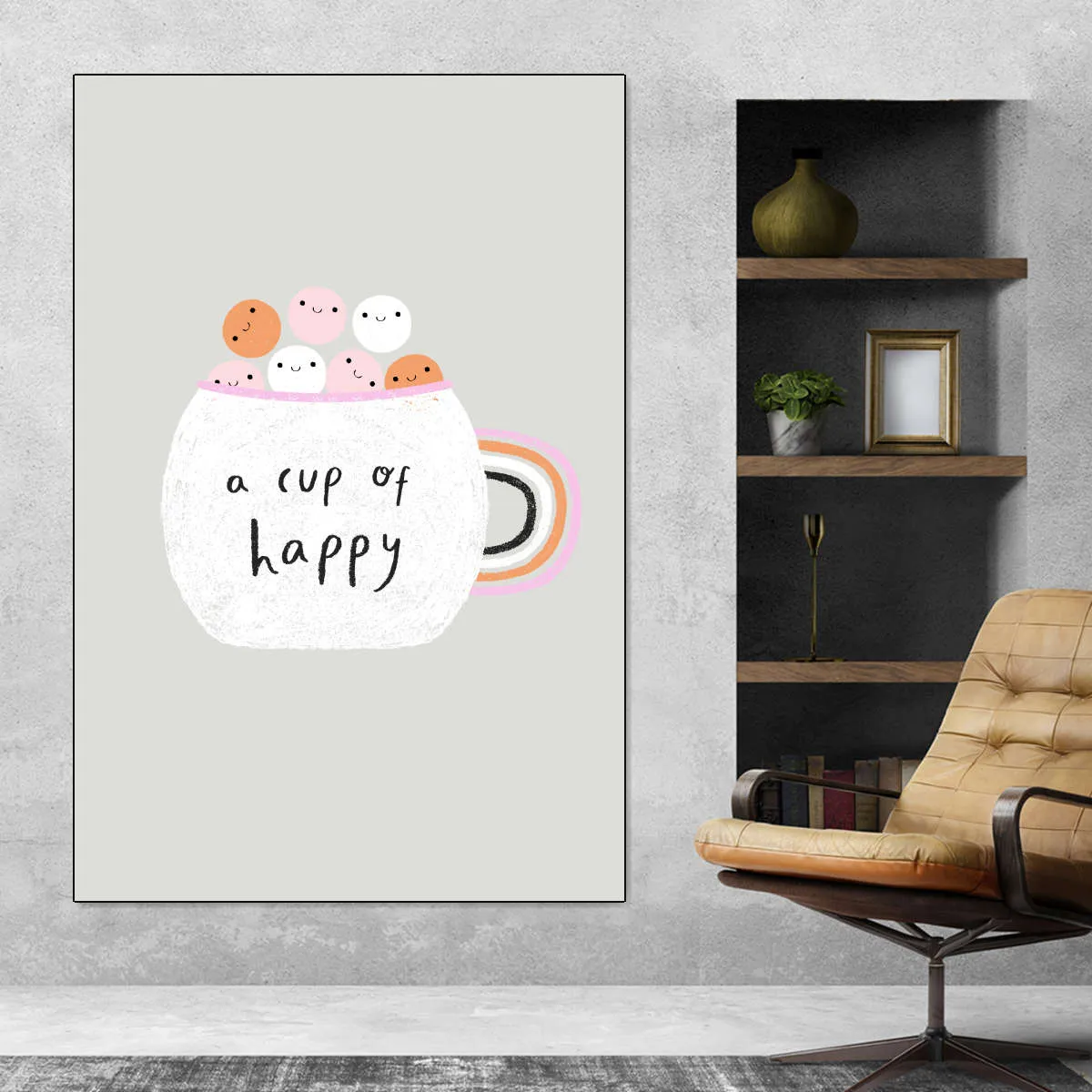 A Cup Of Happy Wall Art