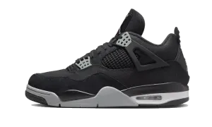 Air Jordan 4 Black Canvas