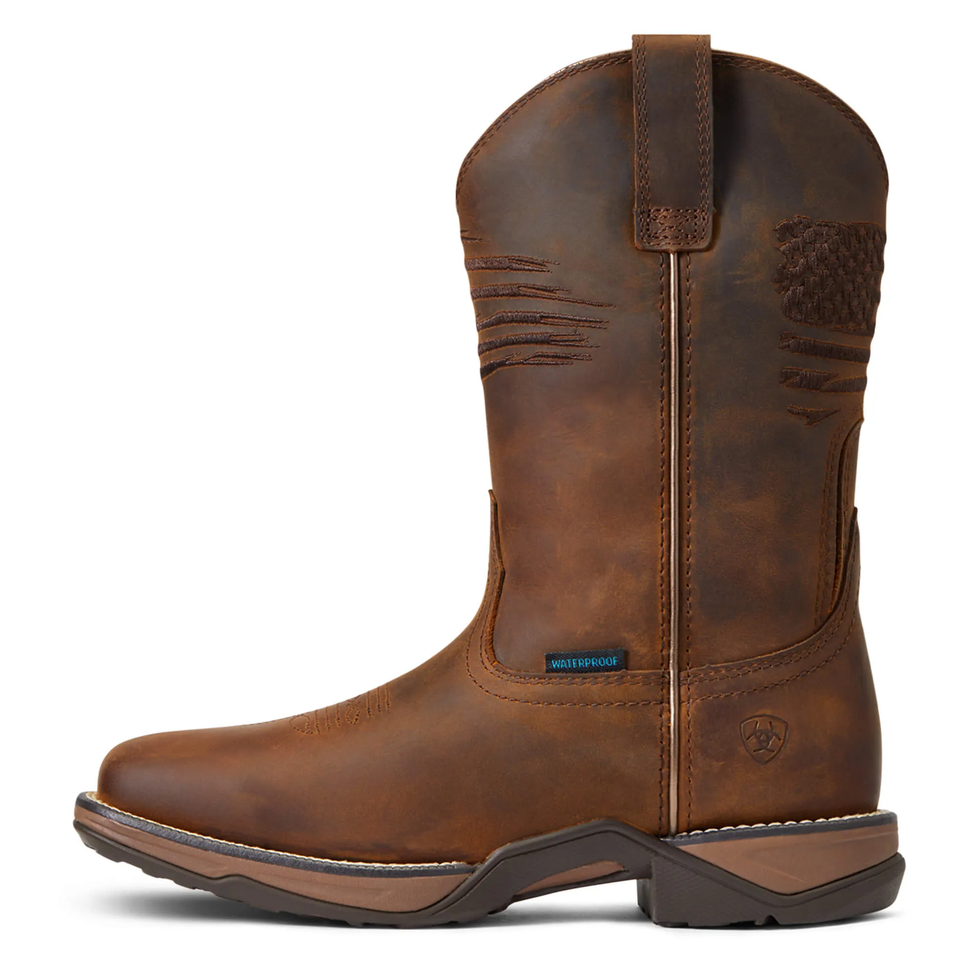 ARIAT WOMEN'S 10040369 Anthem Patriot Waterproof Western Boot