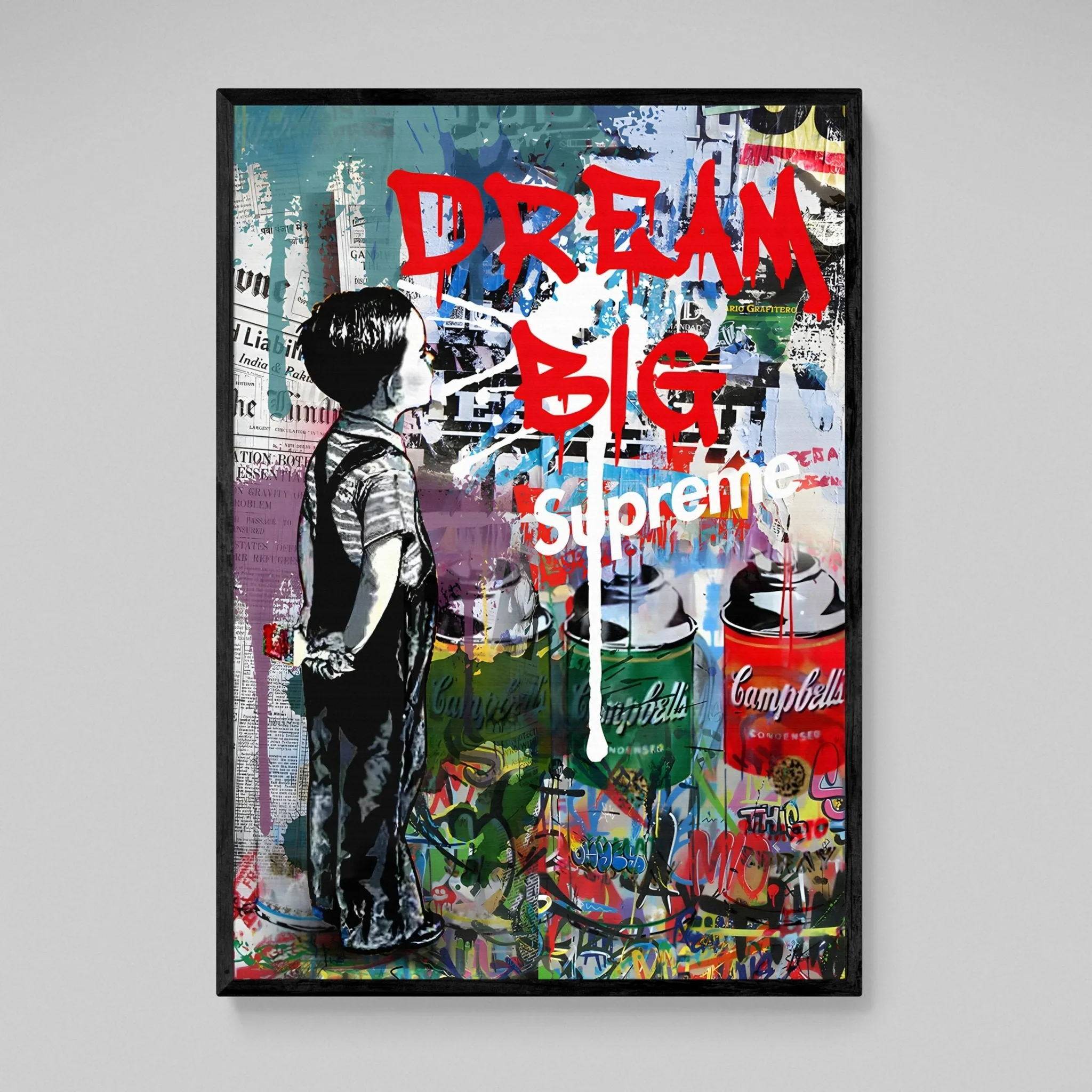 Canvas Graffiti Art