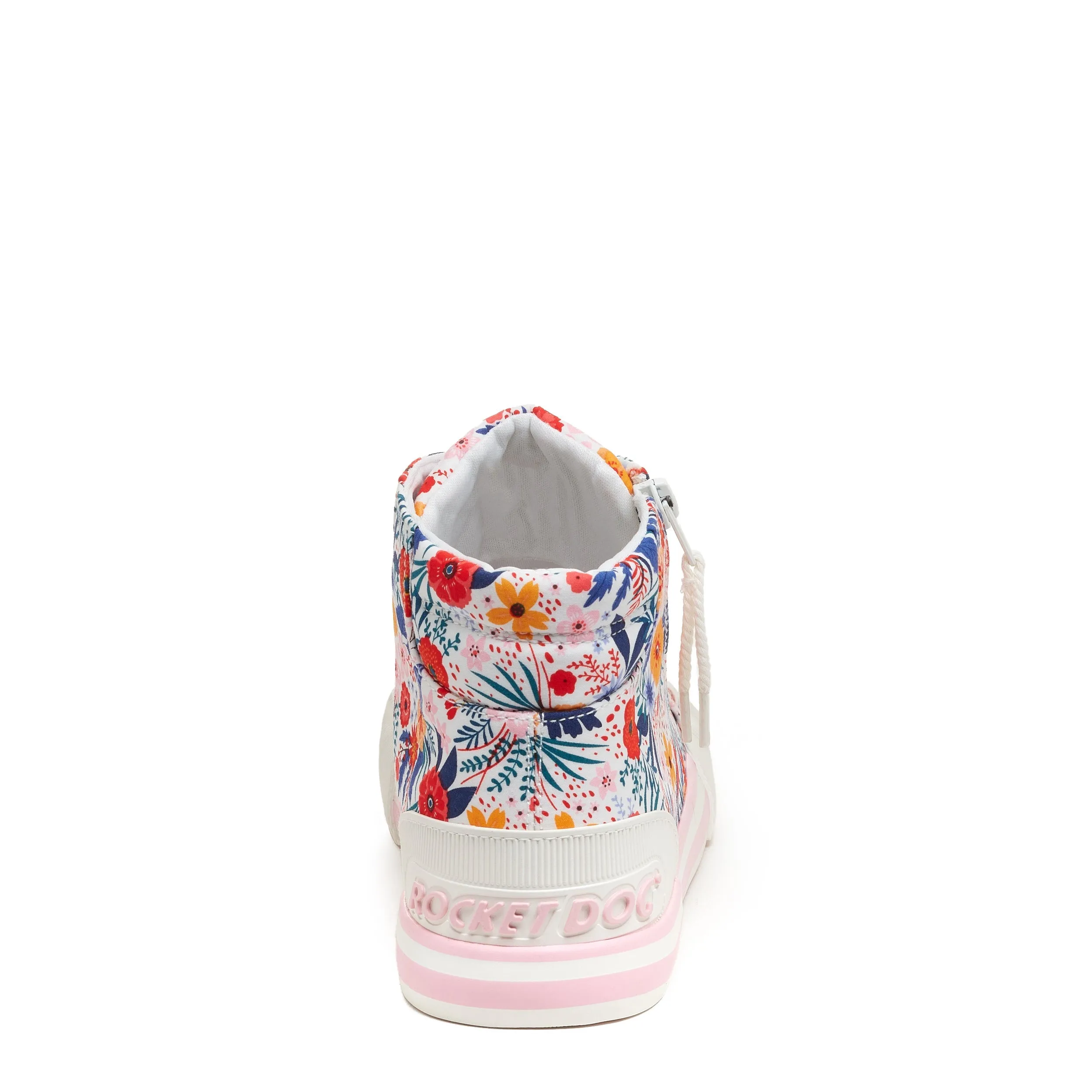 Jazzin Bright Floral High Top Trainers