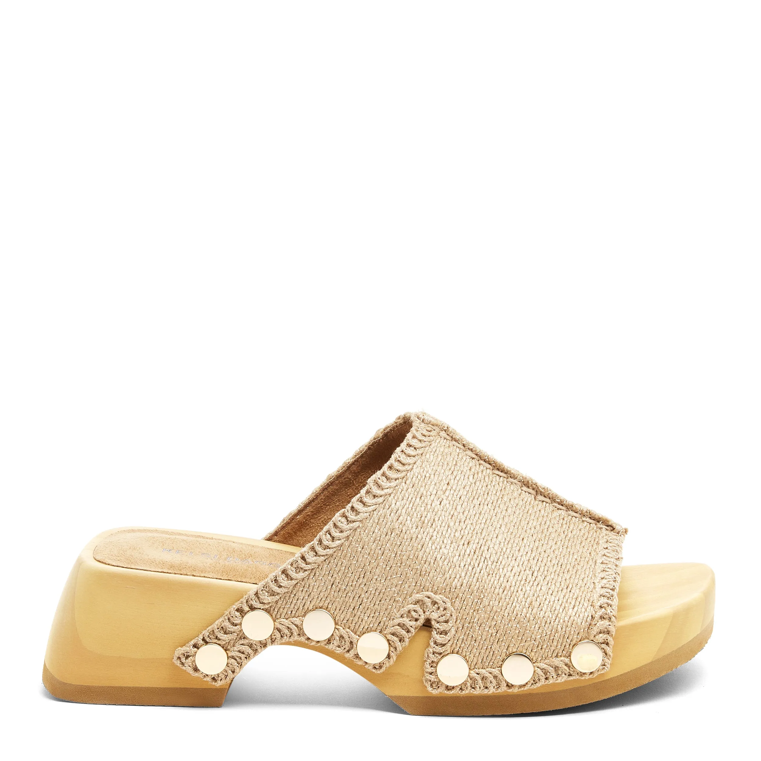 June Jute Clog Sandals