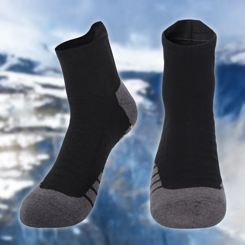 LEAKDRY Breathable Waterproof Trail Dri-nit Socks Ankle Black