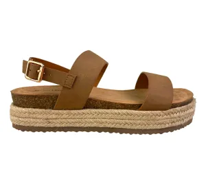 Pierre Dumas Vida Sandal in New Tan