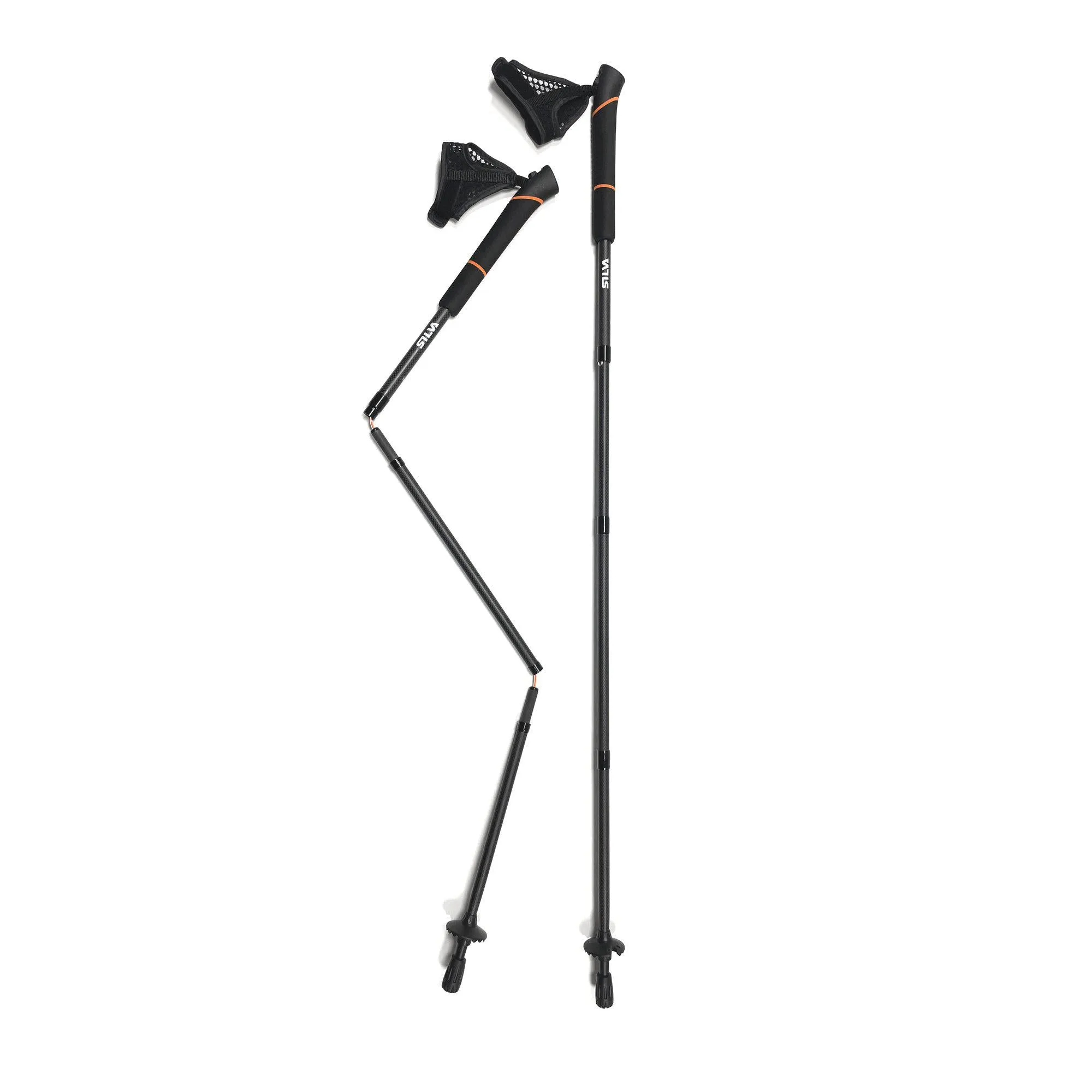 Running poles carbon 110 cm