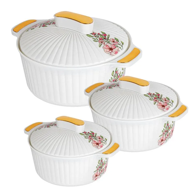 Sonet Insulated Casserole, Set of 3