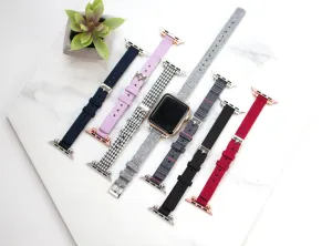 Stacia Canvas Apple Watch Band