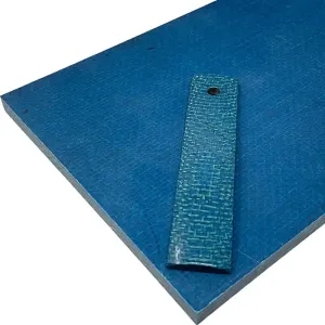 Vibe Composites- Jute Micarta- Admiral Blue